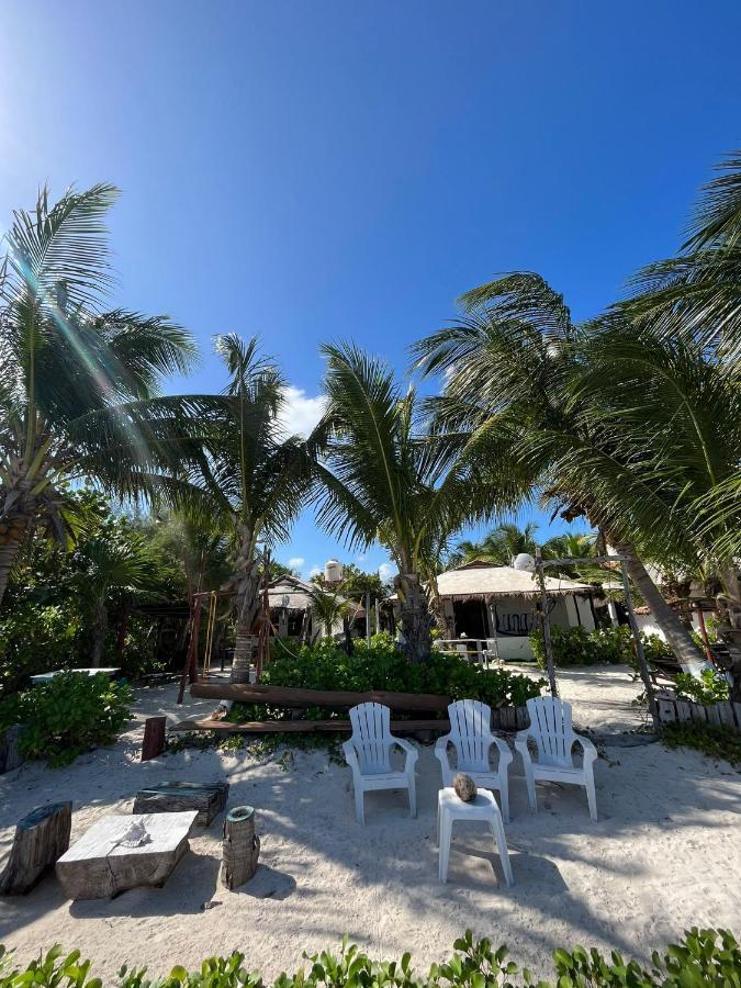 Lunazul Eco-Cabana Frente Al Mar Махауаль Экстерьер фото