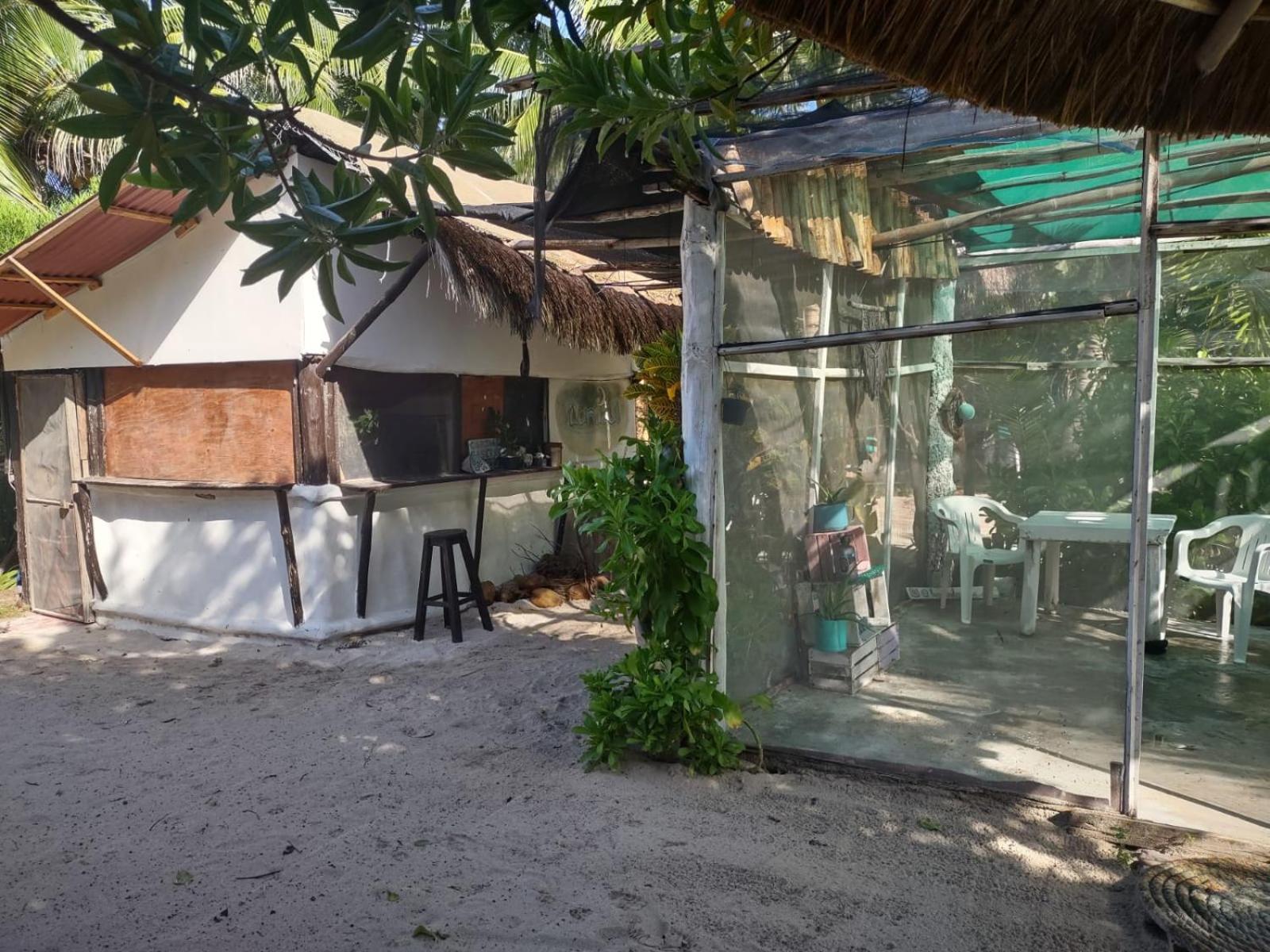 Lunazul Eco-Cabana Frente Al Mar Махауаль Экстерьер фото