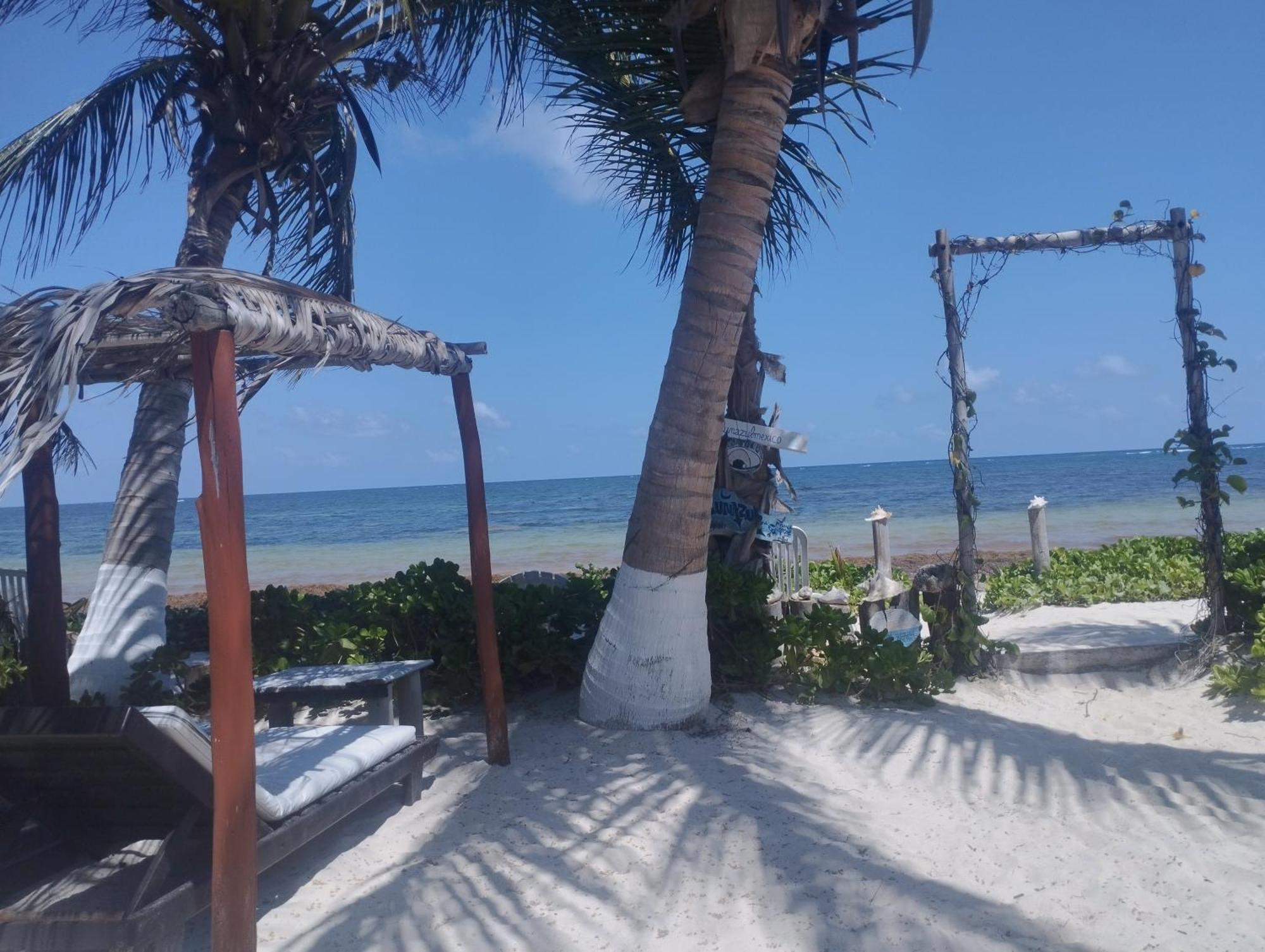 Lunazul Eco-Cabana Frente Al Mar Махауаль Экстерьер фото
